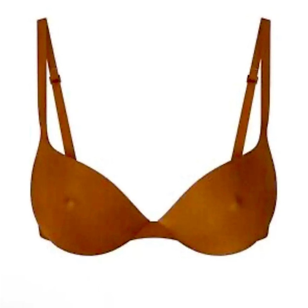 Skims Bronze Nipple Bra NWT Size 32B Limited. Kim Kardashian.